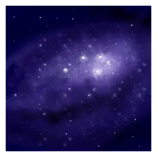唯美星空繁星,免抠元素