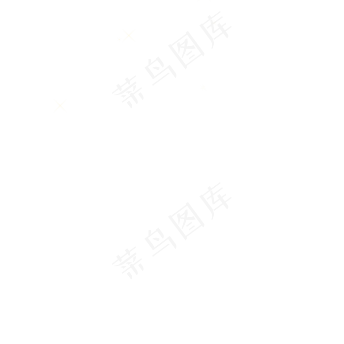星星卡通png素材(2000*2000px)psd模版下载