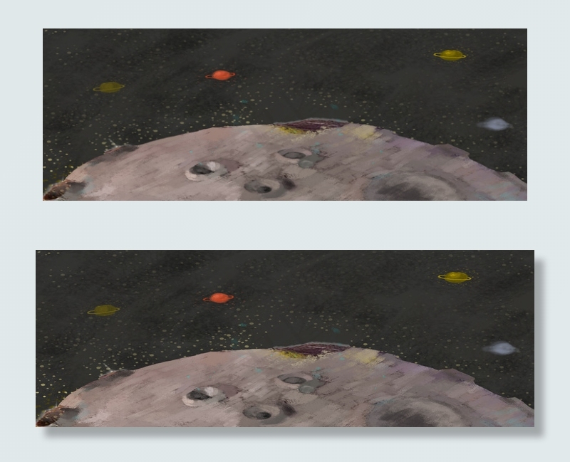 黑色星空太空背景海报