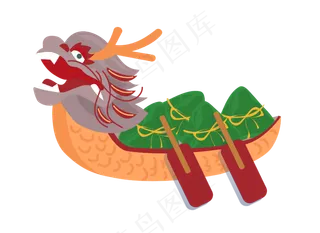 粽子龙舟端午节