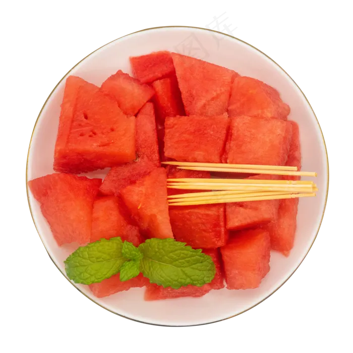 水果西瓜果盘(2500X2500(DPI:300))