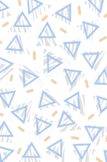 孟菲斯彩色底纹印花,免抠元素