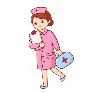 医药箱文件夹制服红十字小护士