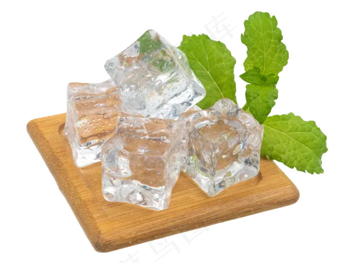 正方体冷冻冰块,免抠元素(4000*3000px 300 dpi )