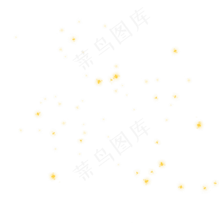 夏夜飞舞的萤火虫元素,免抠元素