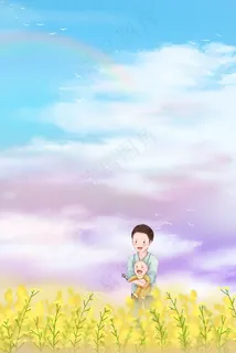 春季油菜花节赏花游玩野外踏青风景 春季油菜花节赏花游玩野外踏青风景