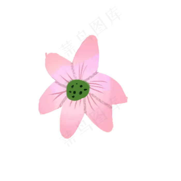 一片荷花(2000X2000(DPI:300))psd模版下载