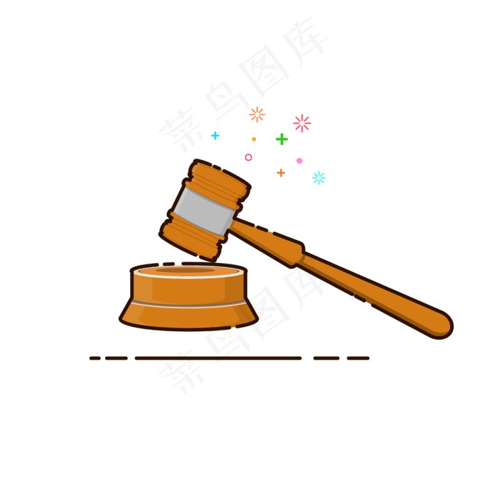手绘矢量MBE公平公正法律,免抠元素