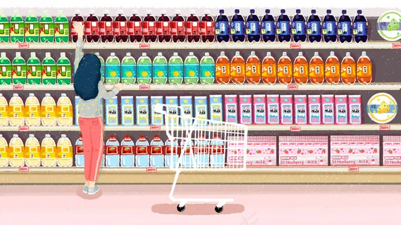 城市生活之超市购物