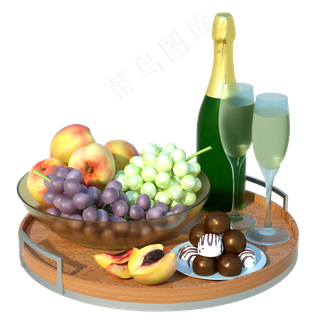 生鲜水果香槟蔬菜