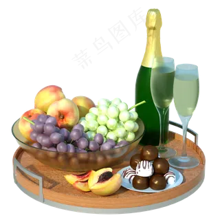 生鲜水果香槟蔬菜