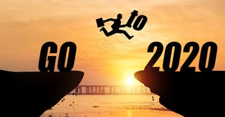 开始2019时间跨越2020