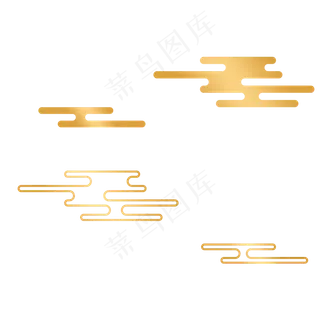 中国风云纹漂浮素材免费下载,免抠元素