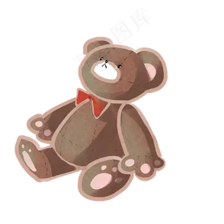 儿童节小熊玩具png图片素材