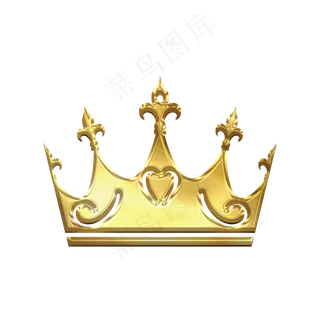 38女王节王冠矢量可编辑立体图,免抠元素