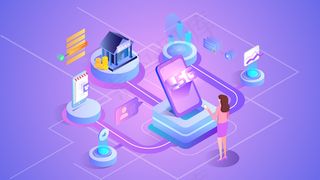 2.5D科技信息5G手机