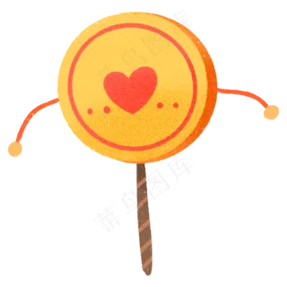 儿童节玩具拨浪鼓卡通