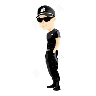 建军节特警警察