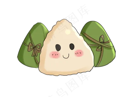 糯米白色粽子插图