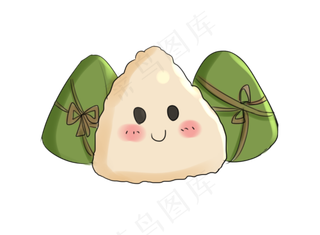 糯米白色粽子插图