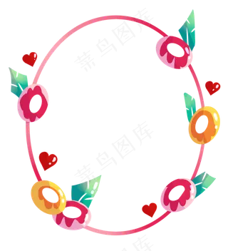 美味食物甜甜圈边框