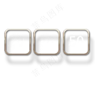 电商金色边框优惠券