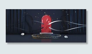 淘宝促销展台场景 banner