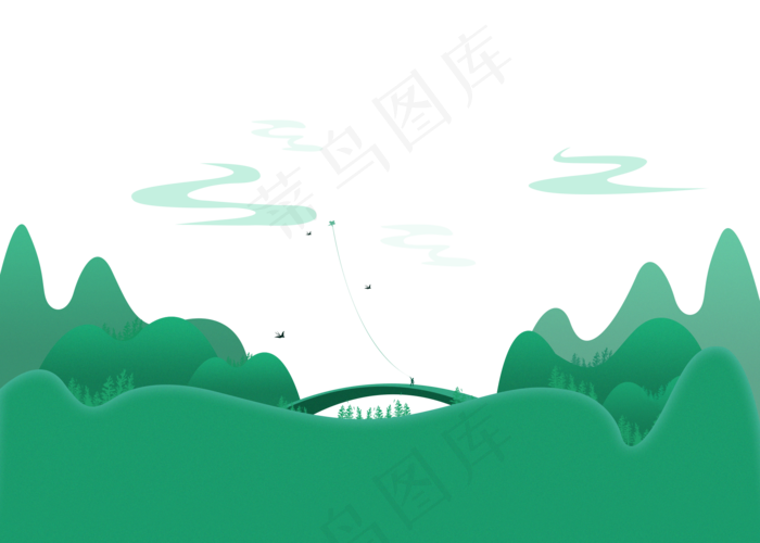 春天春分户外放风筝感受大自然的,免抠元素(2000*1430px)psd模版下载