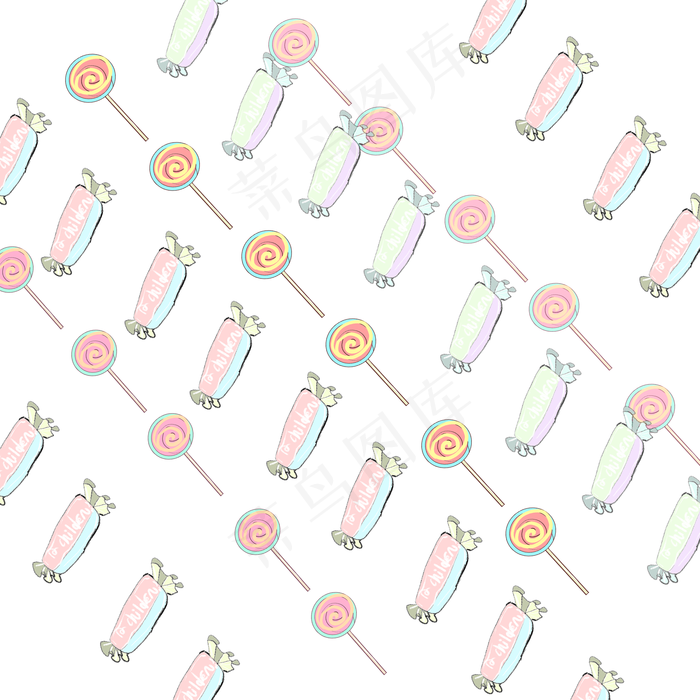 儿童节糖果png