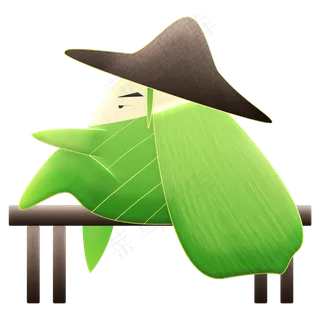 端午节武侠风粽子侠