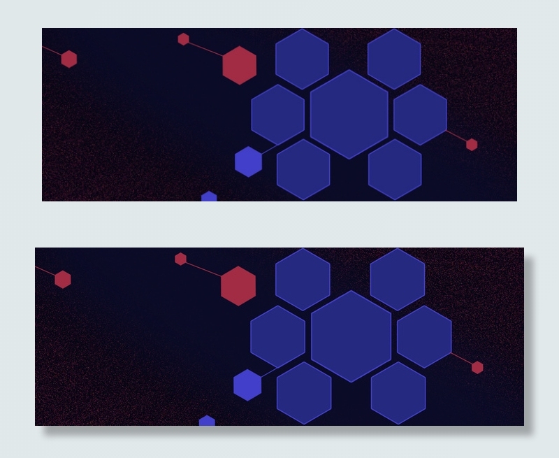 商务几何颗粒banner背景