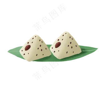 端午节蜜枣红豆粽子