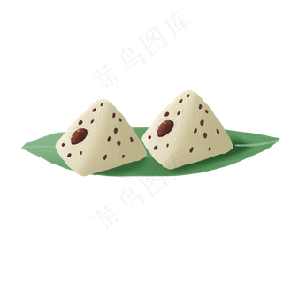 端午节蜜枣红豆粽子