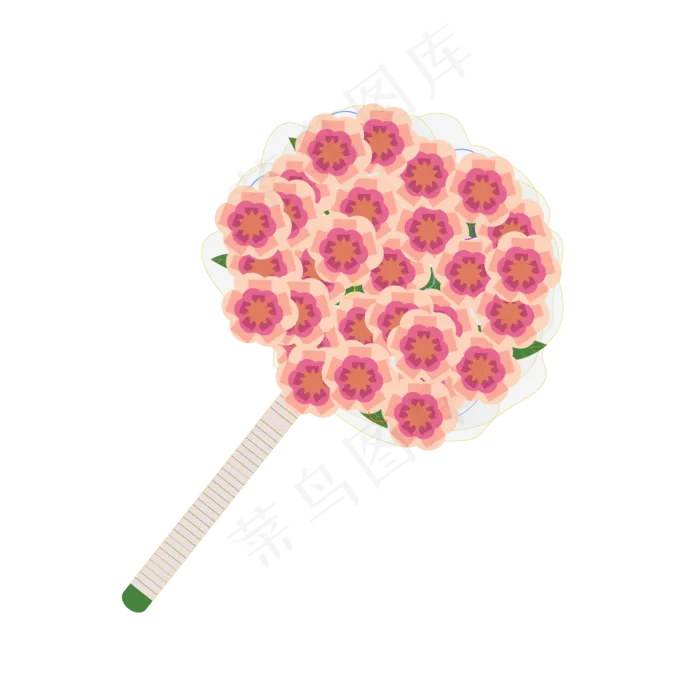 结婚彩色捧花卡通婚庆png图片(2000X2000(DPI:300))psd模版下载