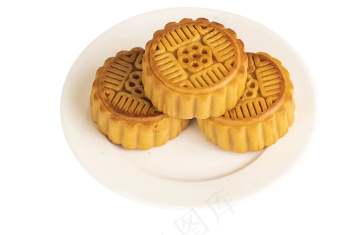 一盘月饼,免抠元素(1500*1000px 300 dpi )psd模版下载