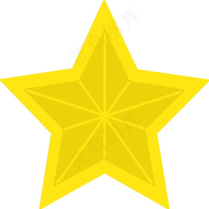 五一劳动节星星五角星(2000X2000(DPI:72))psd模版下载