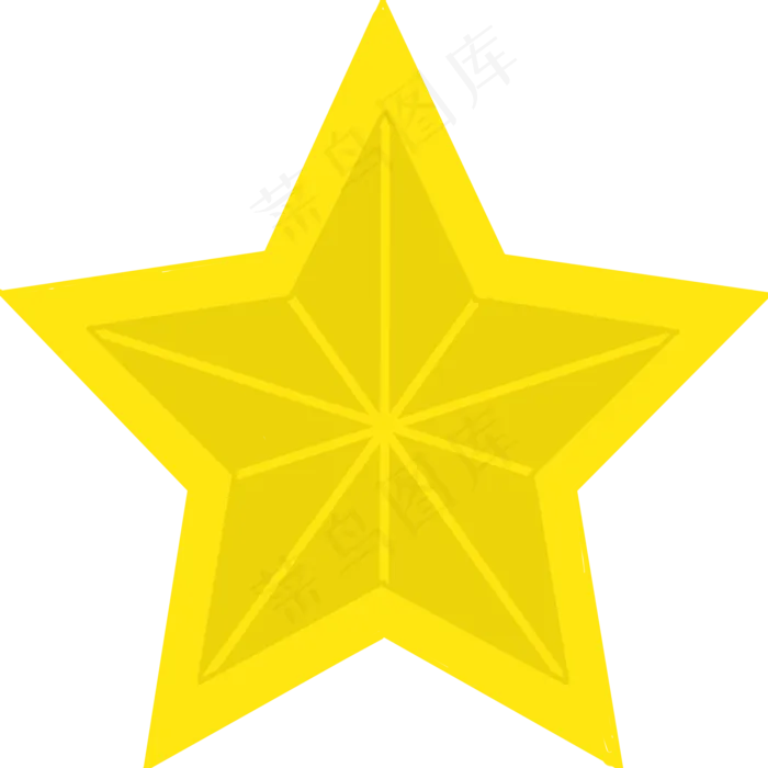 五一劳动节星星五角星(2000X2000(DPI:72))psd模版下载