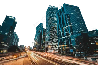 深圳后海夜景风光,免抠元素