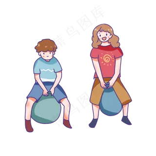 六一儿童节玩游戏的小朋友