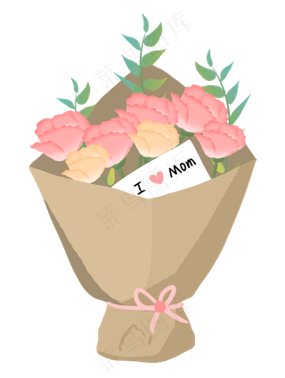 母亲节花束康乃馨鲜花