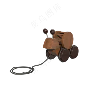 儿童玩具小拖车