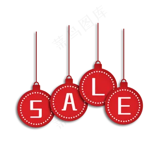 圣诞节促销标签