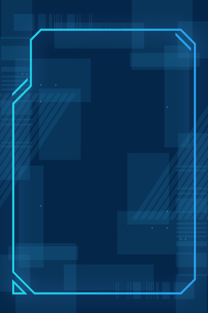 现代简约科技背景图