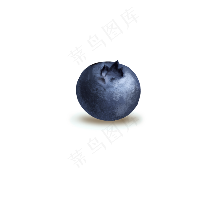 一颗蓝莓(2000*2000px 72 dpi )psd模版下载