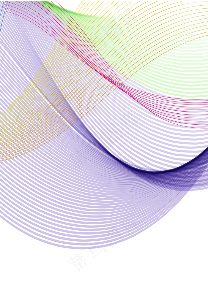 简约科技线条海报