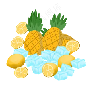 大暑冰块水果 大暑冰块水果