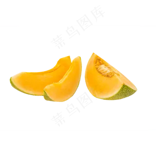 切开美味哈密瓜