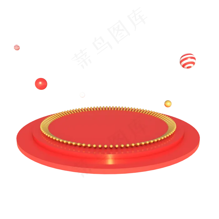 618电商舞台漂浮几何圆球(1000X1000)