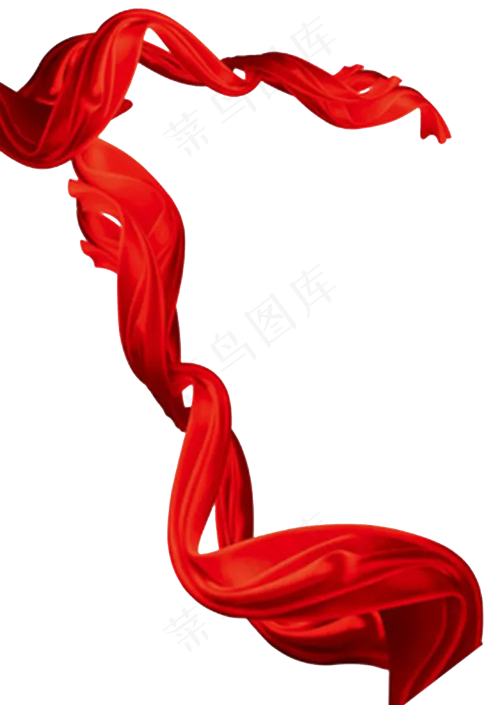 飞扬的红丝绸党建(2480X3508(DPI:300))psd模版下载