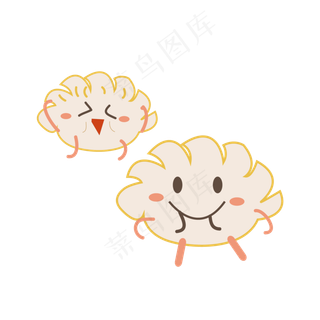 夏至跳舞的饺子png下载